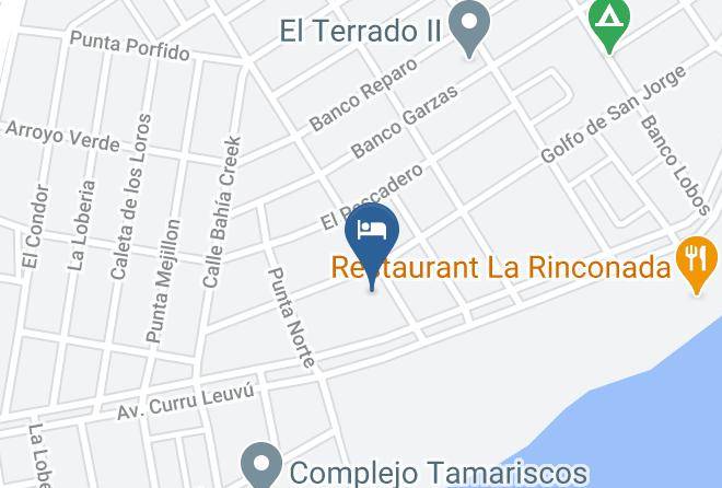 San Antonio Oeste - Hotel Mil Rosas Maps