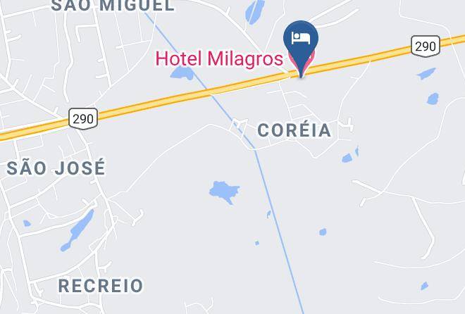 Minas Do Leao - Hotel Milagros Maps