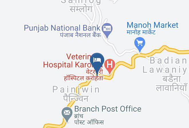 Bhoranj - Hotel Milan And Marriage Palace Maps