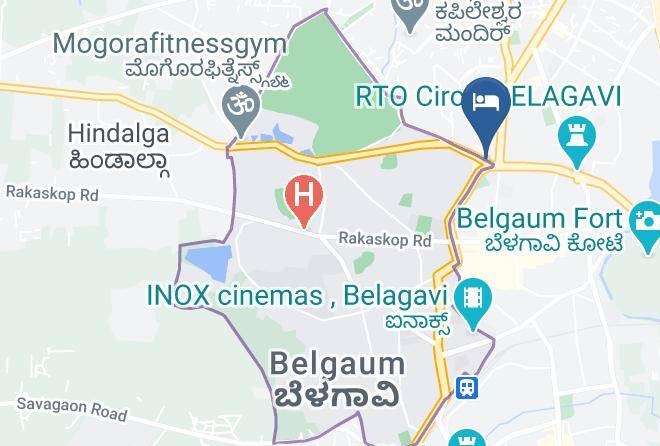 Belgaum - Hotel Milan Maps