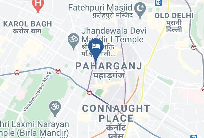 Paharganj - Hotel Milan Delux Maps