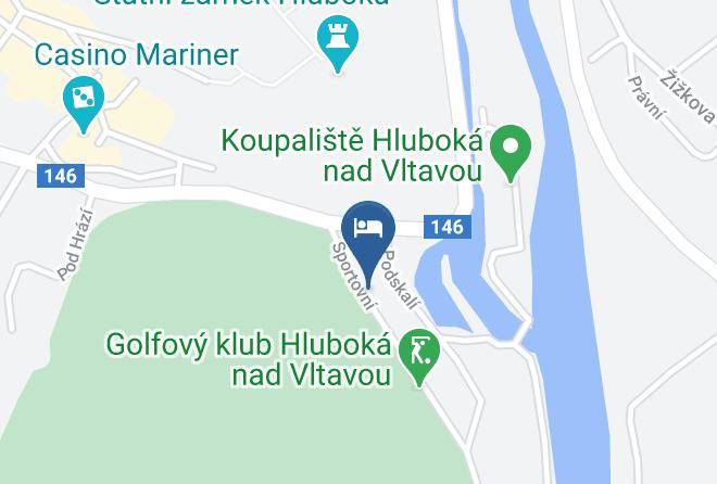 Ceske Budejovice - Hotel Milan Vopicka Maps