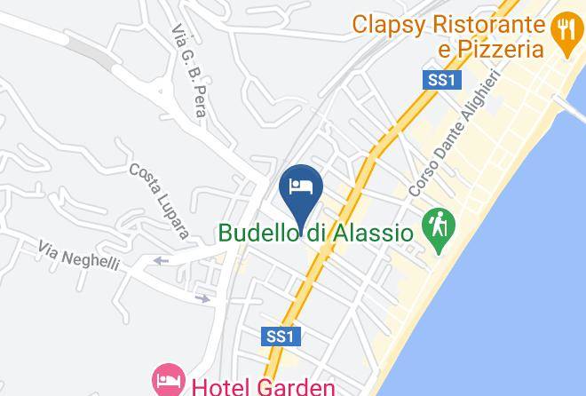 Savona - Hotel Milanesina Maps