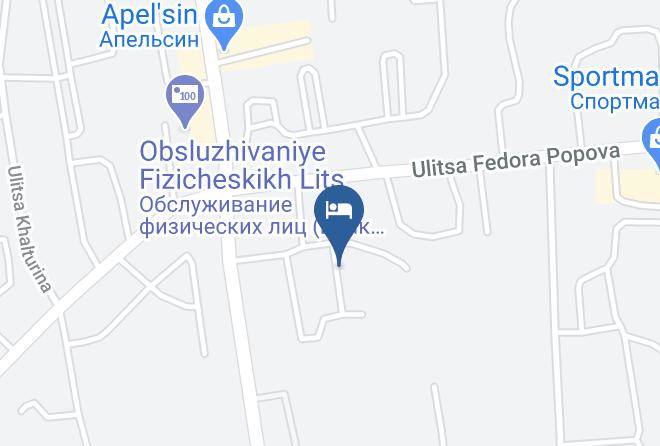Yakutsk - Hotel Milanna Maps
