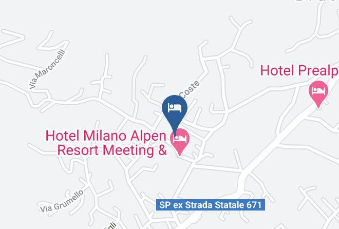 Bergamo - Hotel Milano Active Hotel Maps