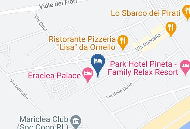 Venice - Hotel Milano Maps