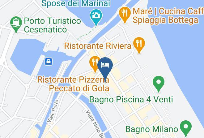 Forli - Hotel Milano Maps