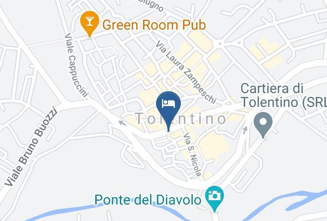 Macerata - Hotel Milano Maps