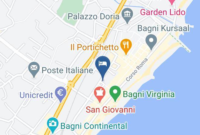 Savona - Hotel Milano Maps