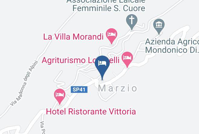 Hotel Milano Map