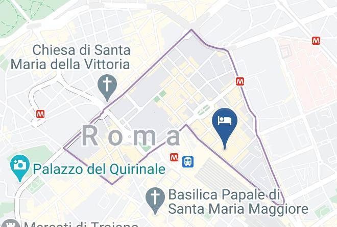 Rome - Hotel Milazzo Roma Maps