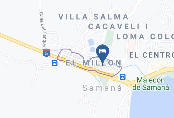 Samana - Hotel Mildania Samana Maps