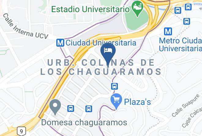 Caracas - Hotel Milenio Maps