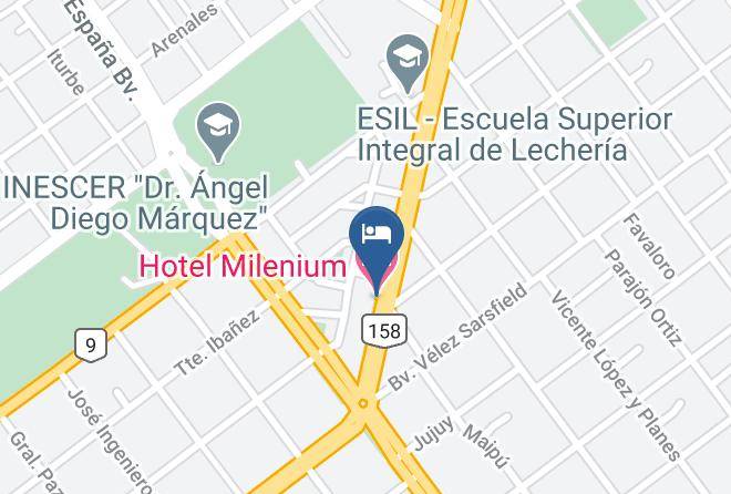 General San Martin Department - Hotel Milenium Maps