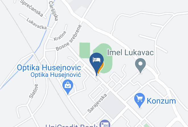 Tuzlanski - Hotel Milenium Maps