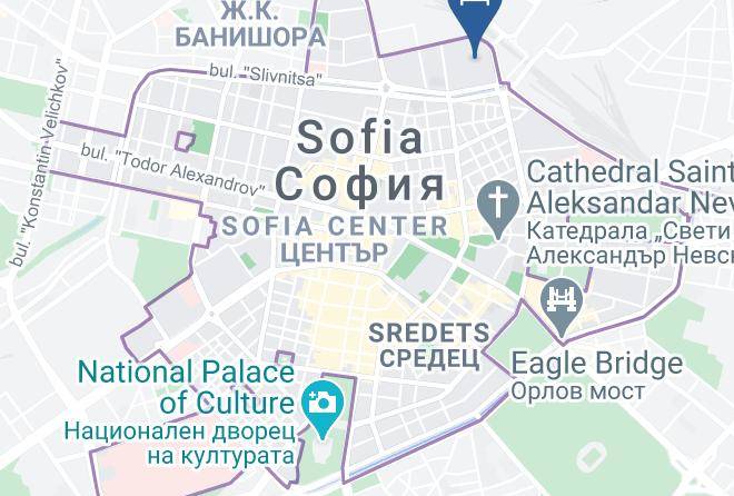 Sofia - Hotel Milenium Maps