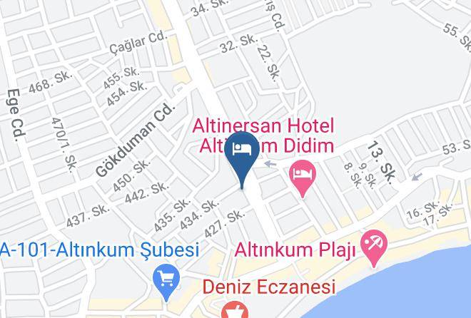 Didim - Temple Miletos Spa Hotel Maps