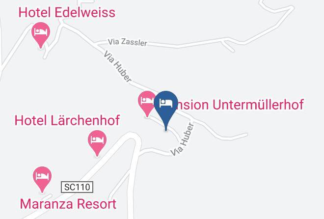 Bolzano - Hotel Milla Montis Maps
