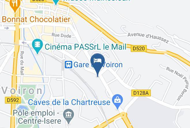 Isere - Hotel Mille Pas Maps