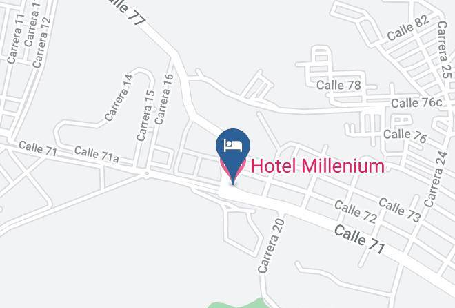 Barrancabermeja - Hotel Millenium Maps