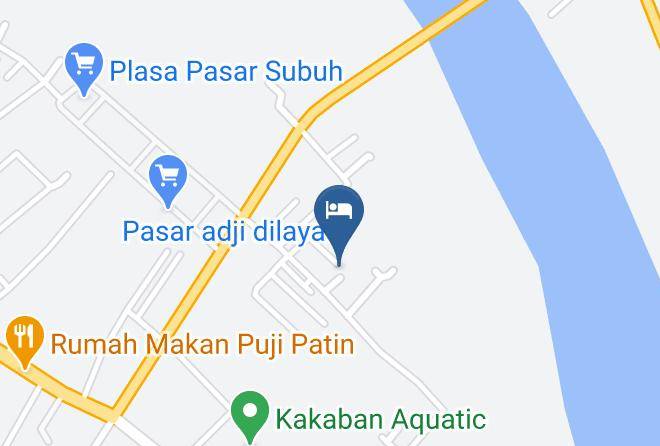 Berau Regency - Hotel Millenium Berau Maps
