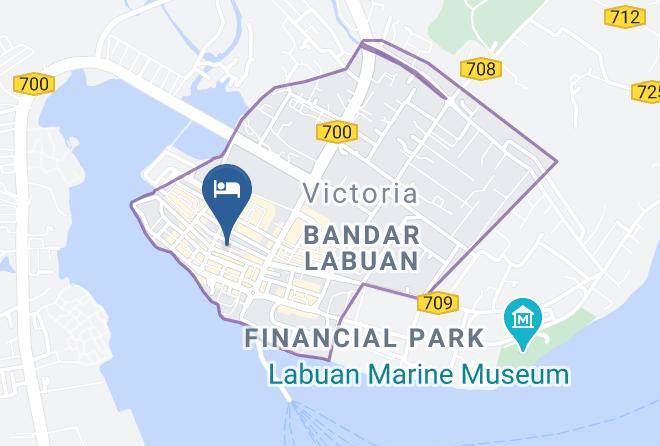Labuan - Hotel Millenium Maps