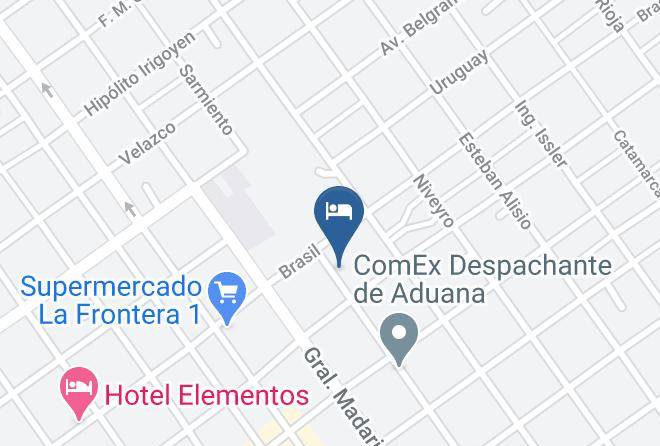 Paso De Los Libres - Hotel Millenium Maps