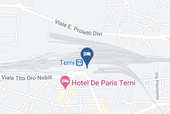 Terni - Hotel Millennium Maps