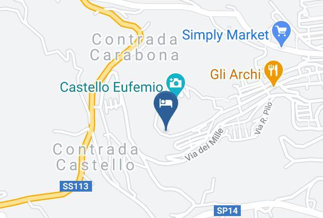 Trapani - Hotel Millepini Maps