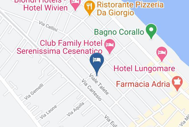 Forli - Hotel Milord Maps