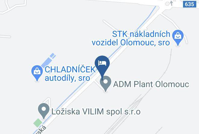 Olomouc - Hotel Milotel Maps
