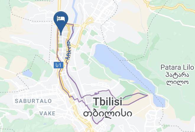 Tbilisi - Hotel Mimino Maps