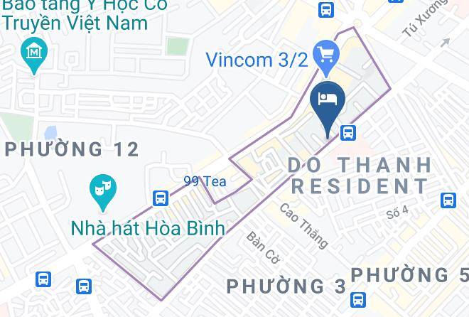 Ho Chi Minh City - Hotel Mimosa Maps