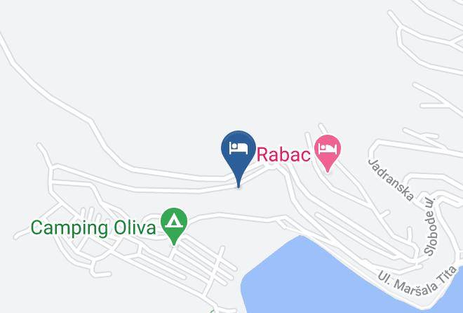 Labin - Hotel Mimosa Lido Palace Maps