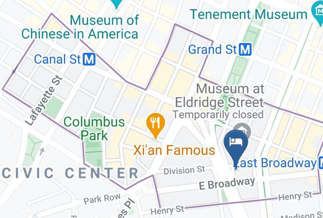 New York - Hotel Mimosa Maps