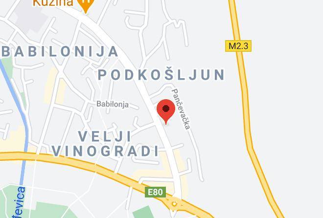 Budva - Hotel Mimoza Maps