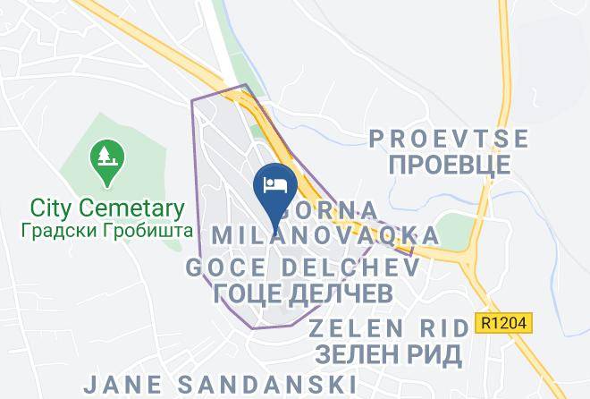 Kumanovo - Hotel Mimoza Maps