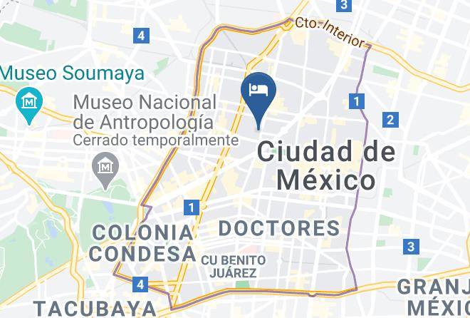 Cuauhtemoc - Hotel Mina Maps