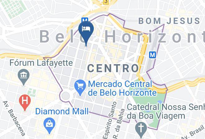 Belo Horizonte - Hotel Minas Bahia Ambiente Tranquilo Com Cafe Da Manha E Wifi Gratis Maps