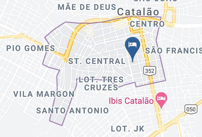 Catalao - Hotel Minas Goias Maps