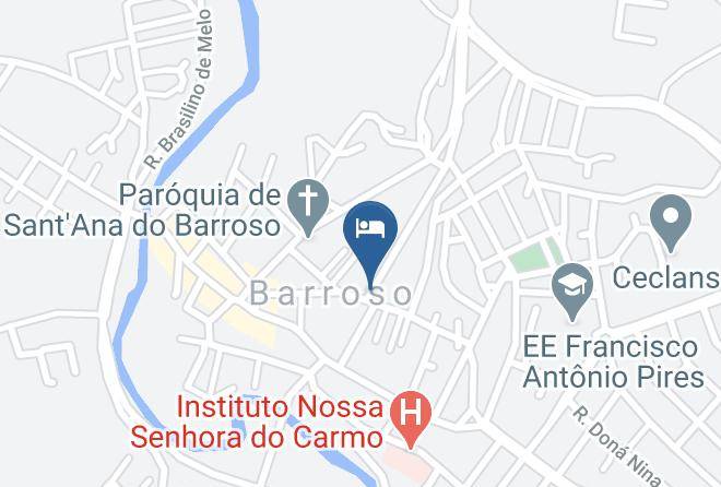 Barroso - Hotel Minas Hotel Maps