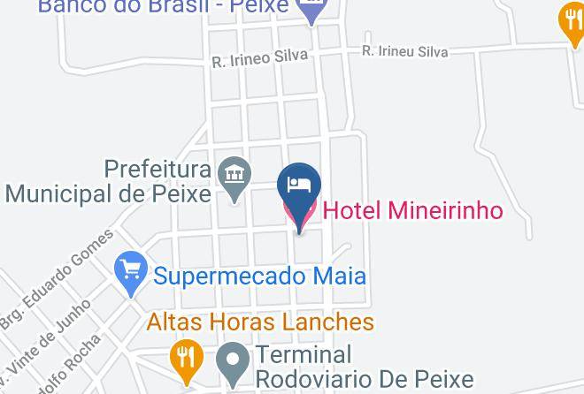 Peixe - Hotel Mineirinho Maps