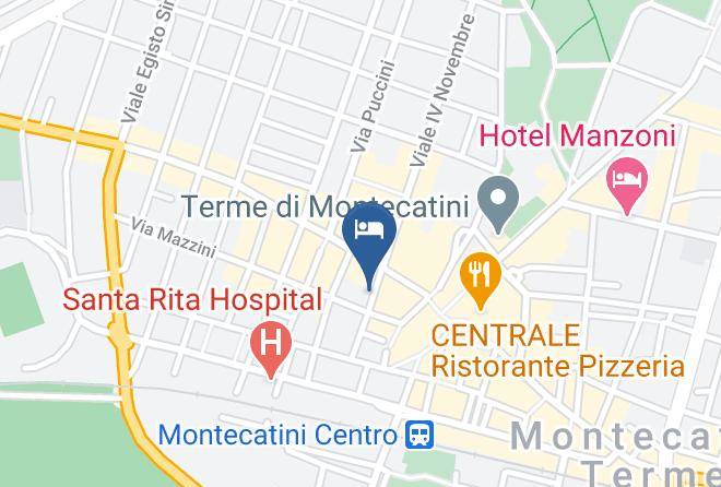 Pistoia - Hotel Minerva Palace Maps