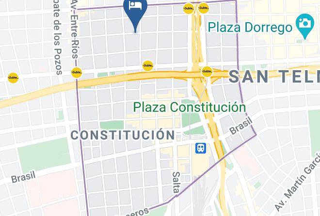 Buenos Aires - Hotel Minerva Maps
