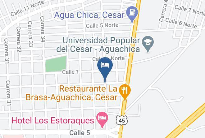 Aguachica - Hotel Mingo Maps