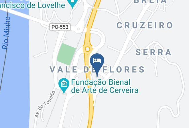 Vila Nova De Cerveira - Hotel Minho Belo Maps