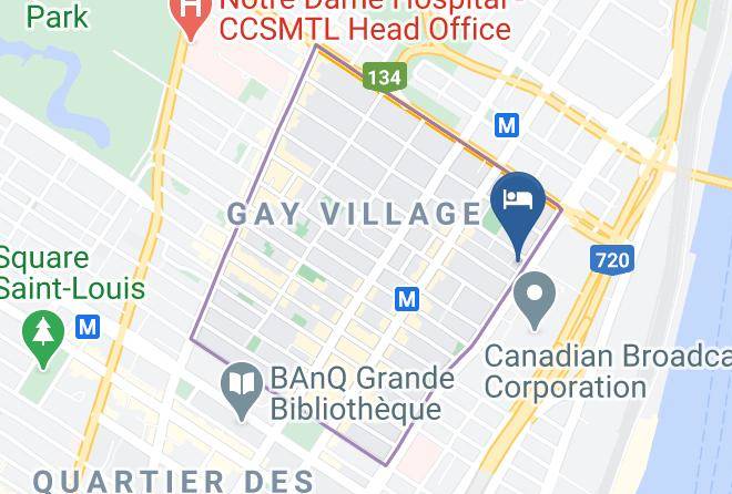 Montreal - Hotel Mini Maps