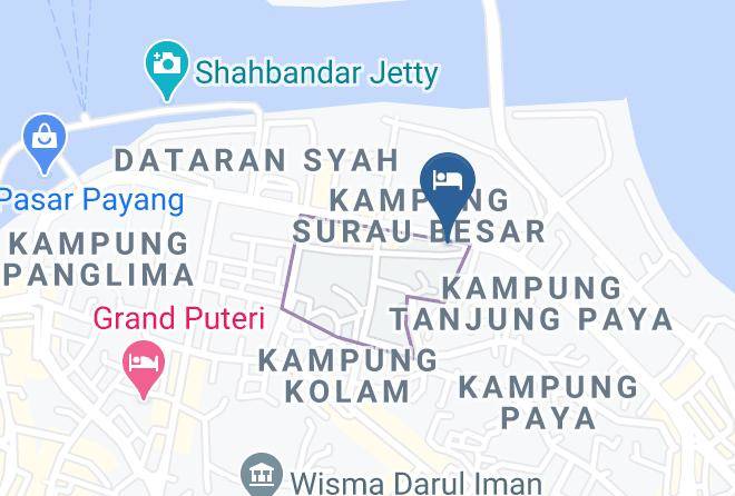 Kuala Terengganu - Hotel Mini Indah Maps
