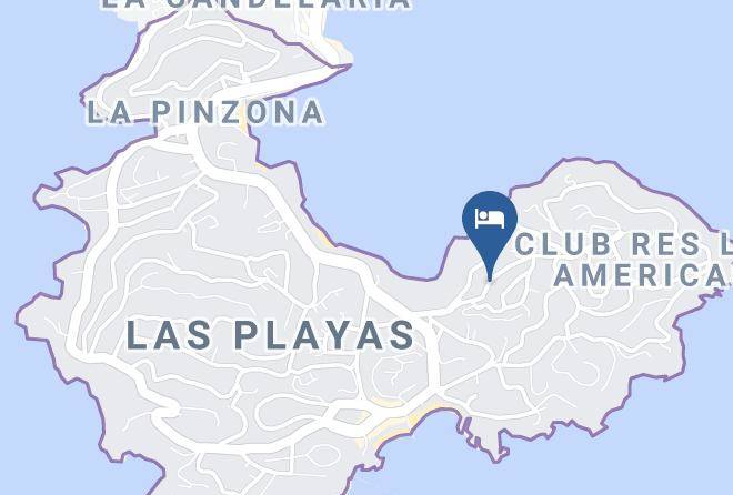 Acapulco De Juarez - Hotel Minibrisas Maps