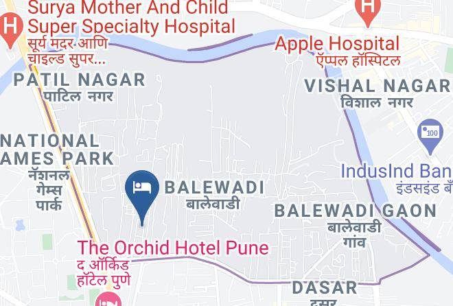Pune - Hotel Mint Highstreet Maps